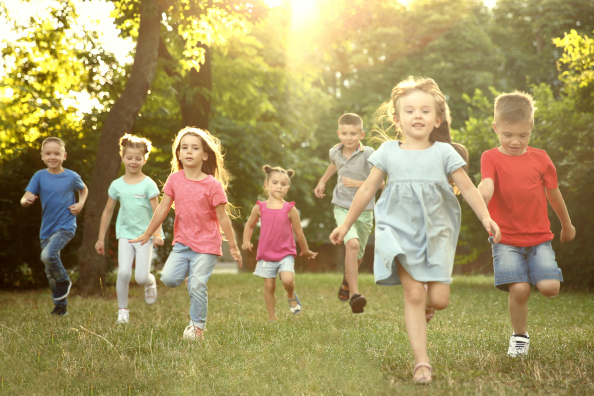 Kids playing